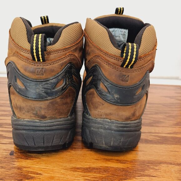 Carolina 4x4 Work Boots Mens 14D CA4025 Hiking Outdoor Brown Leather Waterproof main image 12